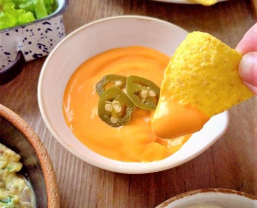 Molho de queijo apimentado (tipo molho cheddar mexicano)