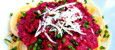 Molho pesto de beterraba