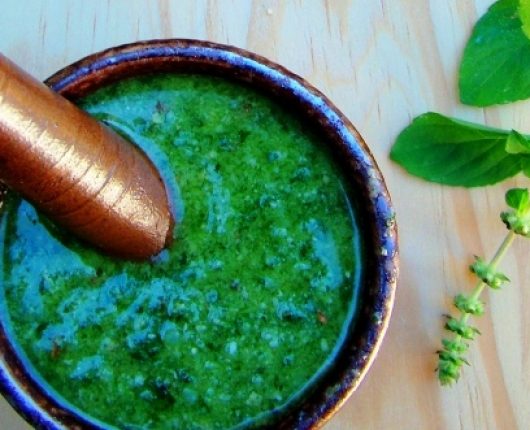 Molho pesto genovese