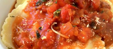 Molho de tomate à Luciana (com tomates italianos frescos e temperinhos)