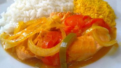 Moqueca de salmão
