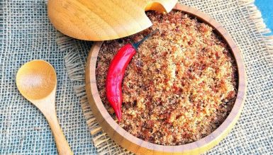 Paçoca salgada de carne de sol