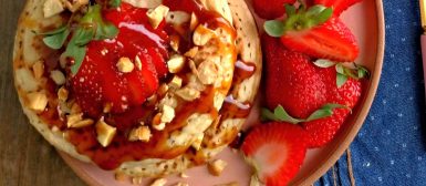 Panquecas de aveia com iogurte