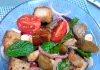 Panzanella (salada italiana com pão amanhecido)