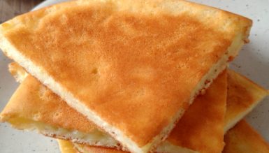 “Pão de queijo” de frigideira