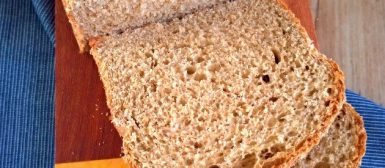 Pão de forma integral (no liquidificador)