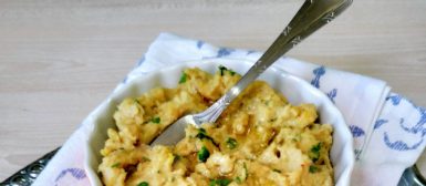 Pastinha de grão de bico com azeite