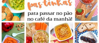 20 receitas de pastinhas para passar no pão no café da manhã