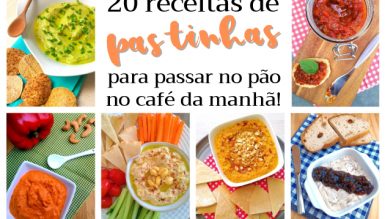 20 receitas de pastinhas para passar no pão no café da manhã