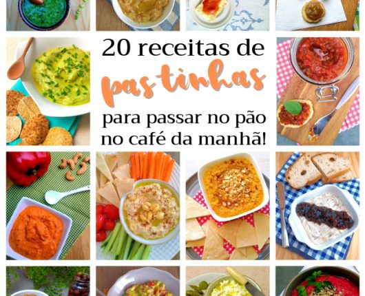 20 receitas de pastinhas para passar no pão no café da manhã