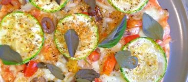 Pizza de pão sírio