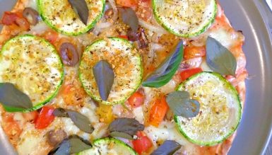 Pizza de pão sírio