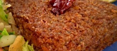 Quibe de berinjela no forno (de bandeja)
