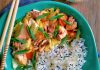 Refogado oriental de legumes com shimeji