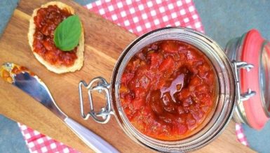 Relish de tomate