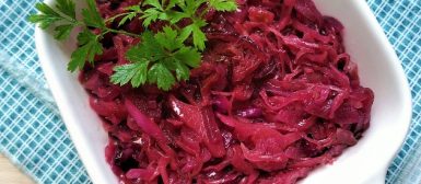 Repolho roxo à moda alemã (Rotkohl)