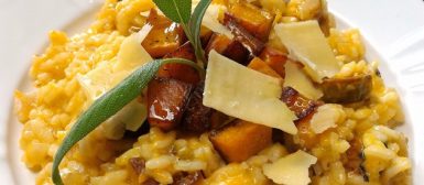 Risoto de abóbora (3 minutos na panela de pressão)