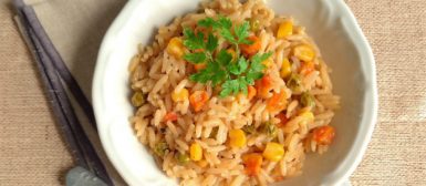 Risoto de vó (Arroz com legumes)