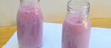 Smoothie de framboesas