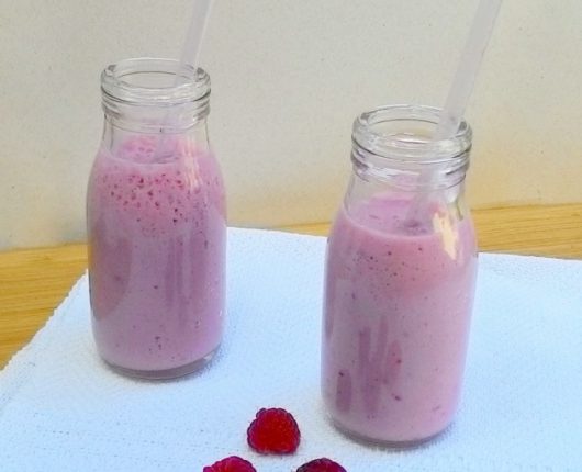 Smoothie de framboesas