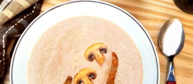 Sopa creme de cogumelos