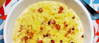 Mac ‘n’ cheese soup (sopa de queijo com macarrãozinho)