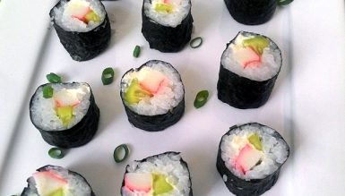 Como fazer sushi (hosomaki ou hossomaki)
