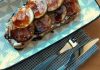 Tartine de figos com queijo cremoso e balsâmico
