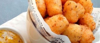 Receita de tater tots (bolinhos americanos de batata)