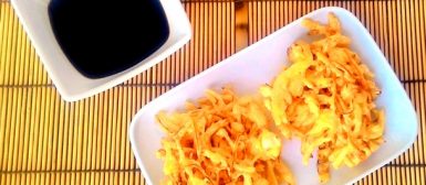 Tempurá de legumes e folhas da Bela Gil (kakiaguê)