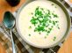 Sopa creme de batatas com alho poró (Vichyssoise — quente ou fria)