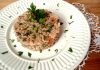 Arroz cremoso com shitake (calorias reduzidas, quente ou frio)