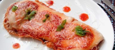 Berinjela à parmegiana