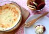 Brandade de bacalhau (bacalhau cremoso com batatas gratinado no forno)