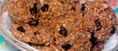Cookies super saudáveis (sem açúcar, sem gordura, sem lactose, sem glúten, sem ovos)
