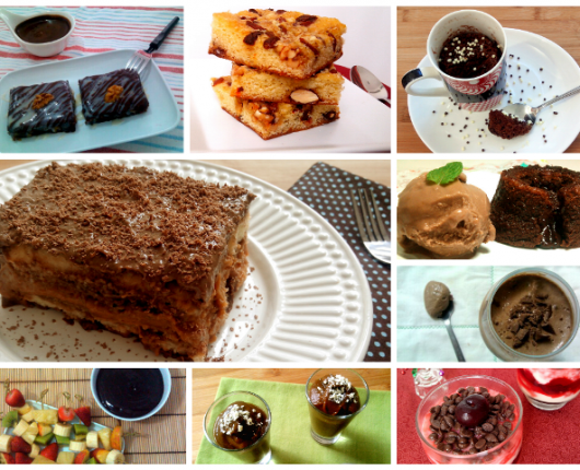 15 receitas deliciosas com chocolate