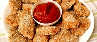 Empanadinhos de frango com molho barbecue light (calorias reduzidas, sem fritura)