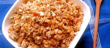 Farofa de carne moída