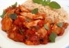 Filé de frango à marguerita (com tomates italianos e manjericão)