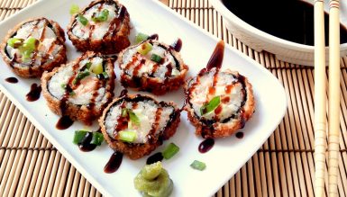 Como fazer Hot roll (sushi empanado)