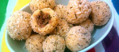 Bolinho de batata com atum (calorias reduzidas)