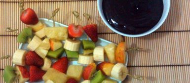 Fondue de chocolate super fácil e rápido