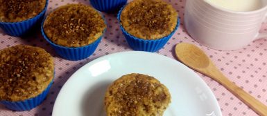 Bolinhos de banana com aveia (cupcake/ muffin)