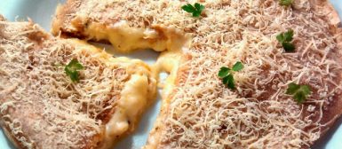 Super quesadilla rápida (quesadilha com 4 queijos)