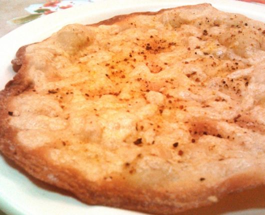 Corniccione (casquinha crocante de massa de pizza)