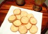 Chips crocantes de queijo provolone