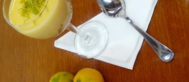 Pavê rápido de laranja