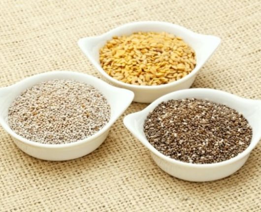 Quais são as diferenças entre quinoa, linhaça e chia?