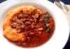 Ragu de lombo de porco com polenta mole