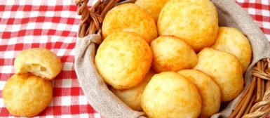 Pão de queijo light (sem ovo, sem óleo, sem glúten)